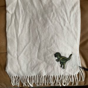 Brand New Coach Wool / Cashmere Rexy Scarf